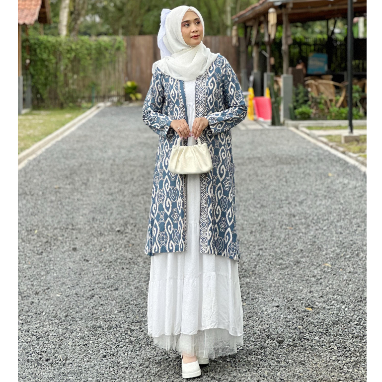 BATIK TRUSMI Kemeja dan Long Outer Terbaru Edisi THOFU