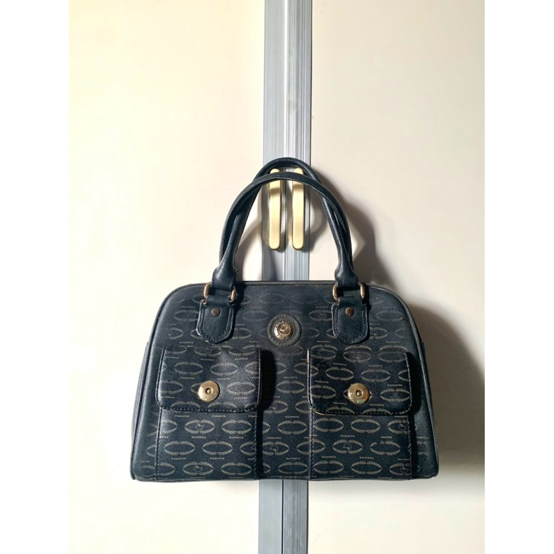PRELOVED - FUGUIYA TAS KANTOR HITAM