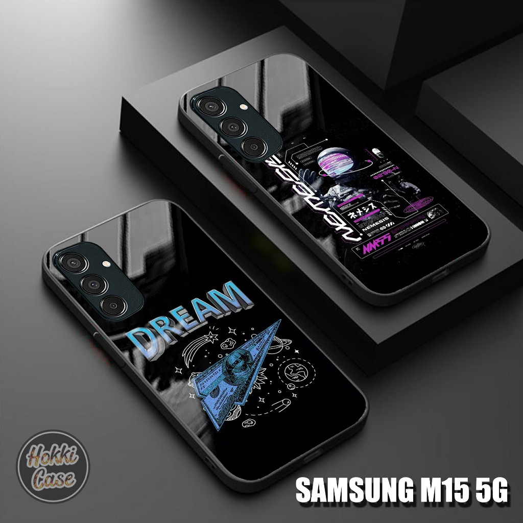 Case Samsung M15 5G - Softcase Glass Kaca Samsung M15 - Casing Samsung M15 5G - Silikon Samsung M15 