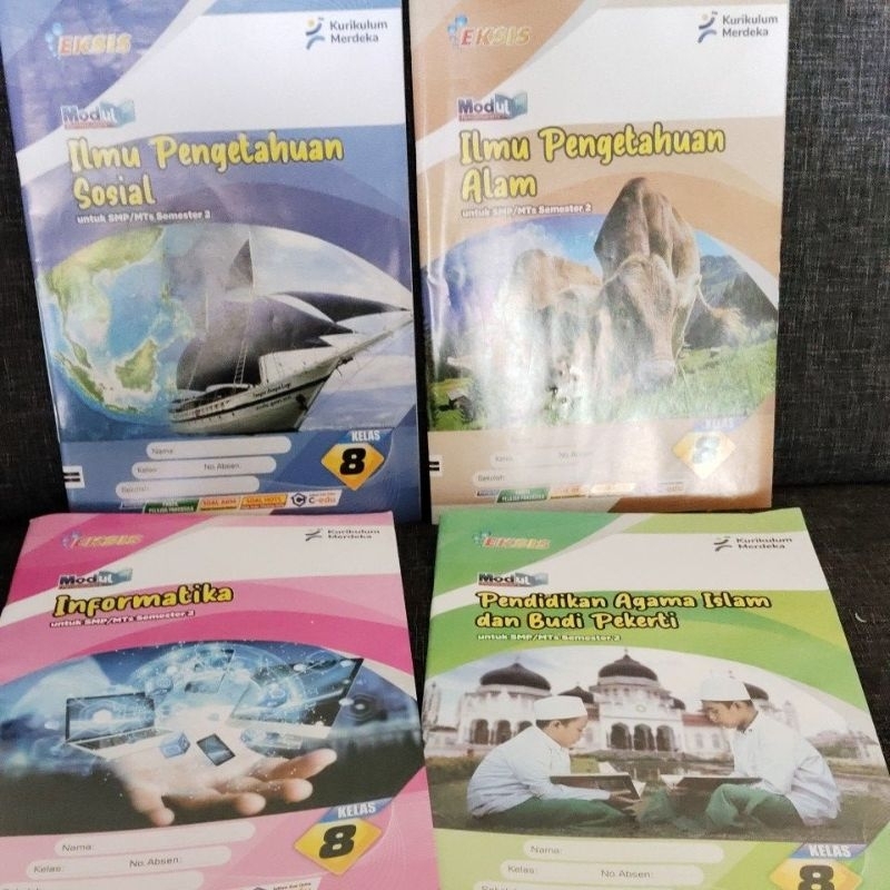 LKS SMP KELAS 8 EKSIS SEMESTER GENAP 2024-2025- CITRA PUSTAKA