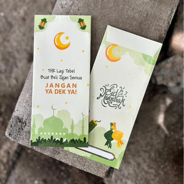 

Amplop Lebaran Hari Raya Idul Fitri Custom Aesthetic Kekinian Murah 2025