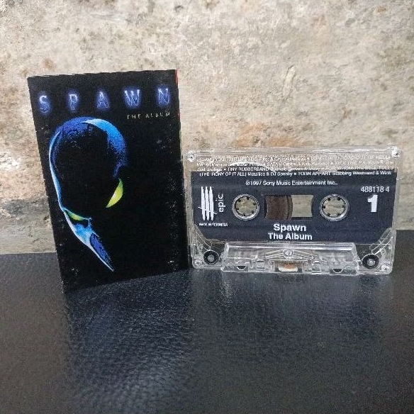 kaset pita Spawn VG kaset original soundtrack
