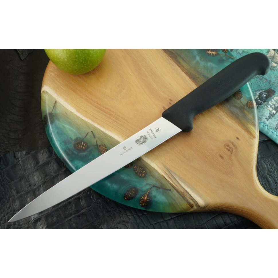 Pisau Filleting Knife Victorinox 20cm Flexible Fibrox 5.3703.20