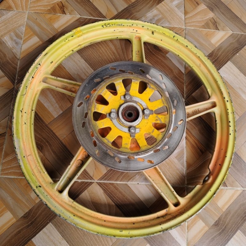 velg depan suzuki Shogun 110 new cw enkei pelek velk roda depan 17 140