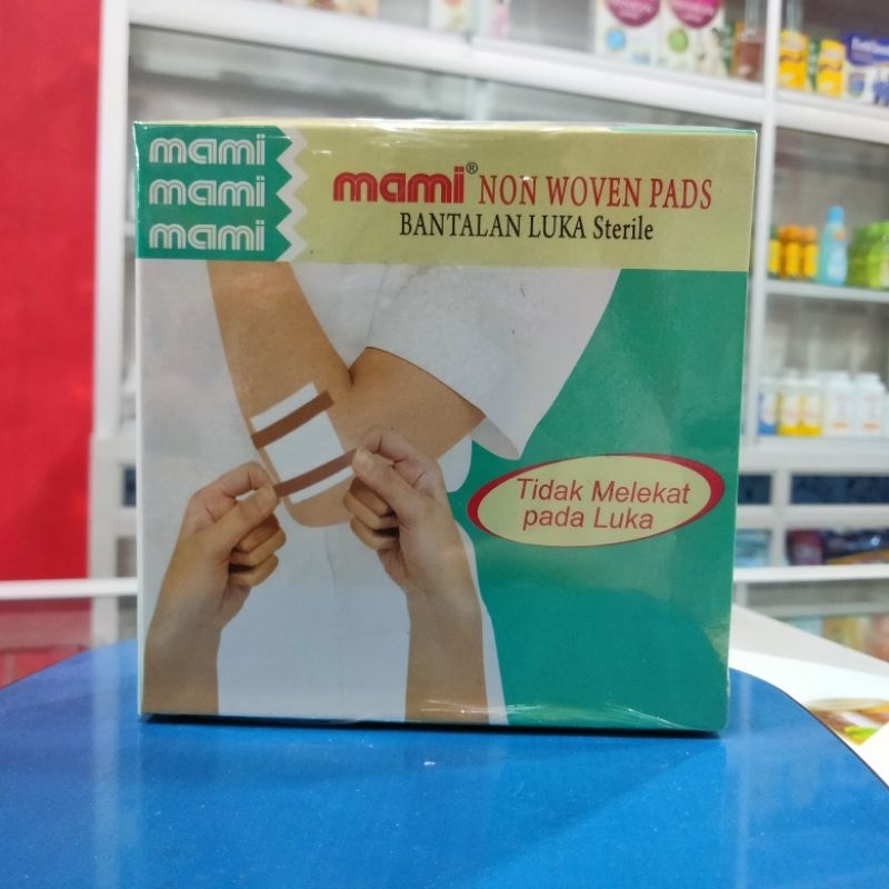 MAMI kasa steril perban Non woven pads / tidak melekat pada luka
