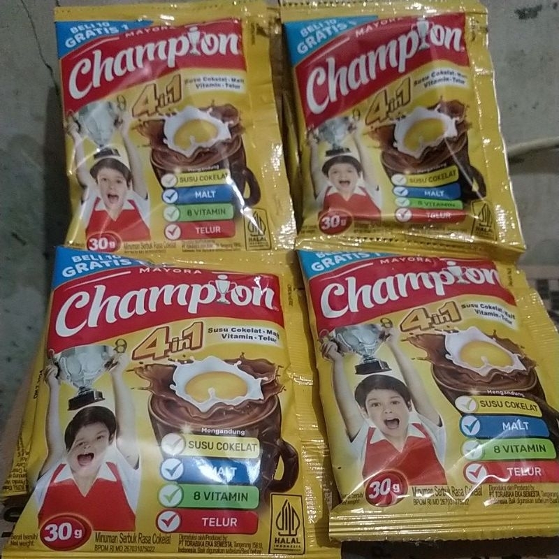 

ENERGEN CHAMPION ISI 10+1 SACHET 30gr
