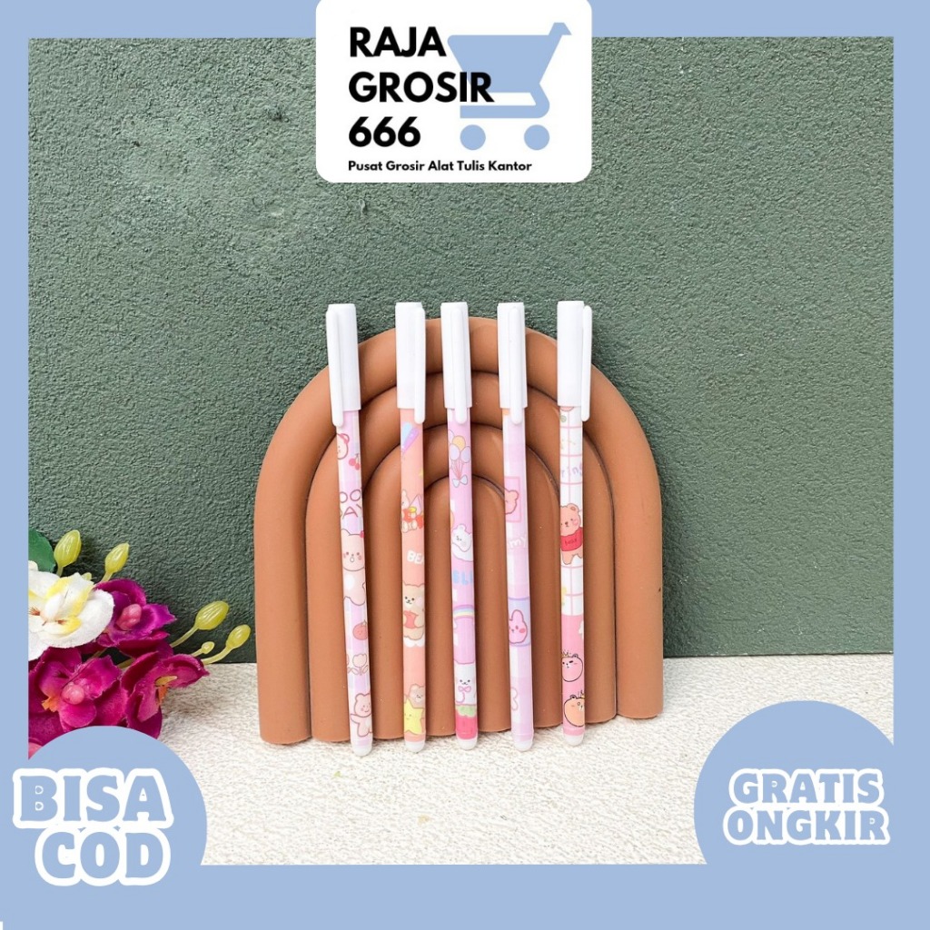 

PULPEN ODEMEI MOTIF BERUANG PGK-1680 BISA DIHAPUS ERASEABLE LUCU IMUT KADO UNIK SOUVERNIR COD