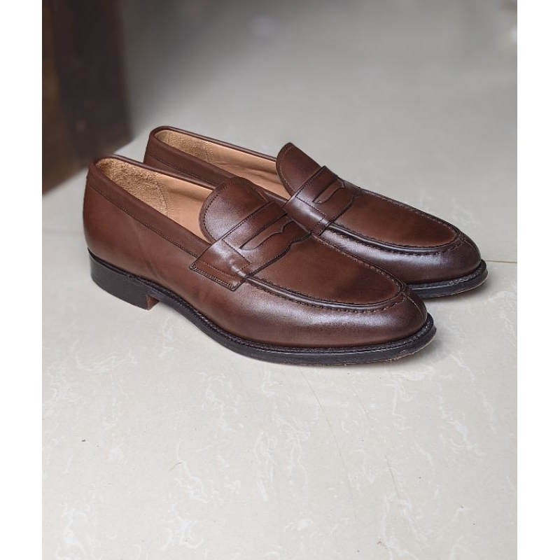 Church's penny loafers not Alden Fortuna shoes carmina shoemaker