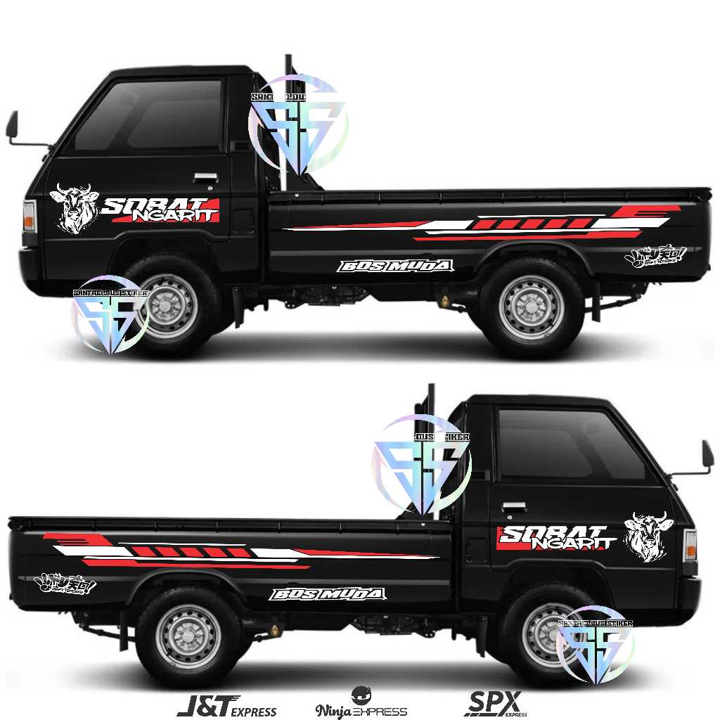 sticker pick up sticker cutting pick up l300 carry grandmax