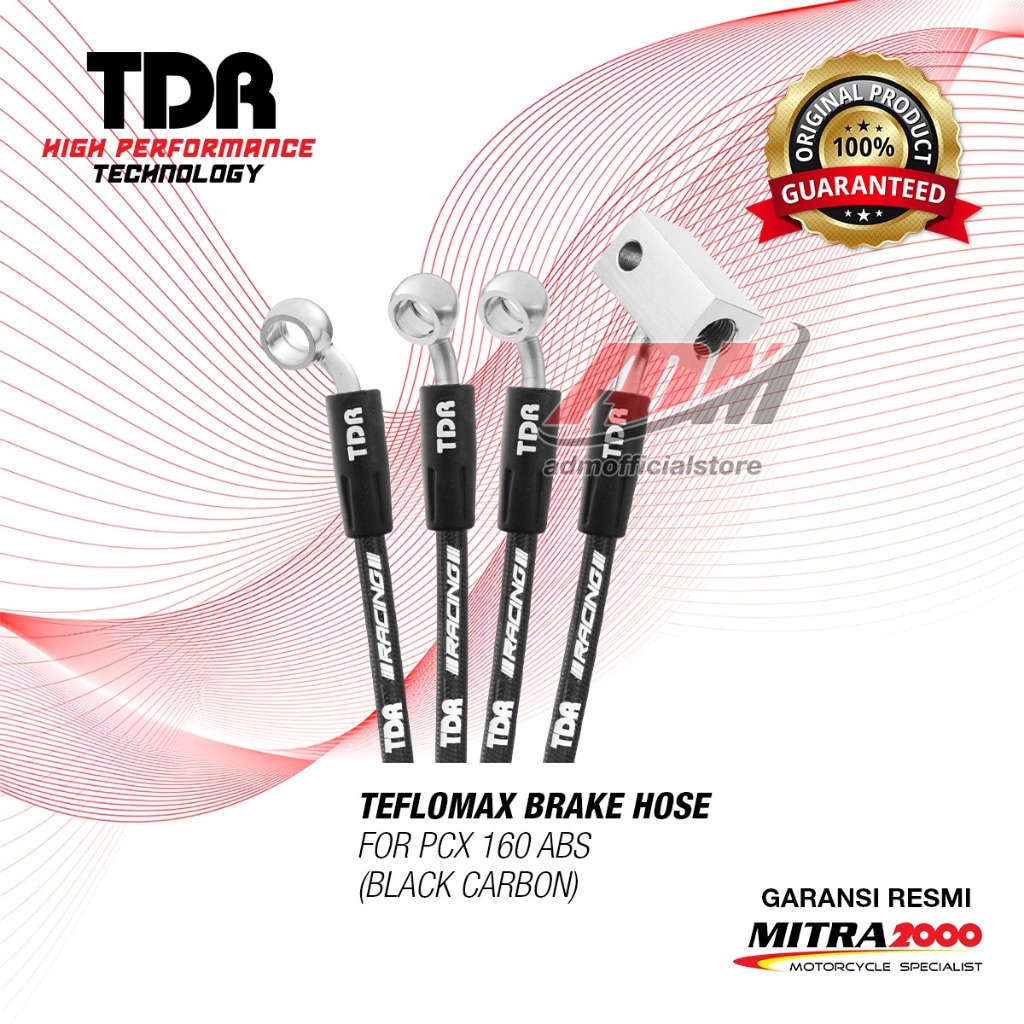 Selang Rem TDR TEFLOMAX for Vario 160 ABS