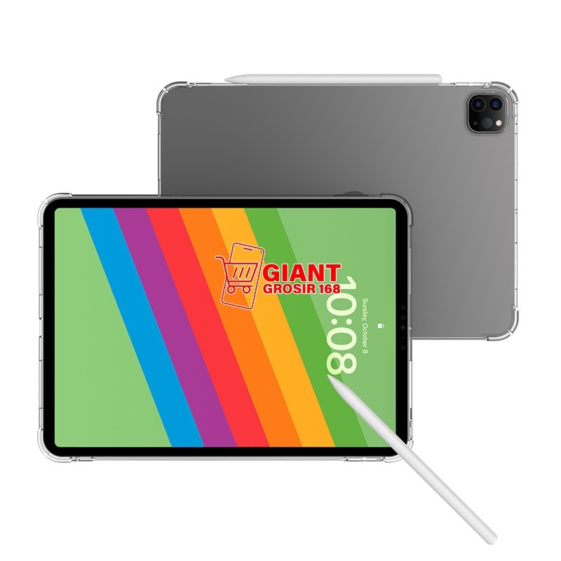 Case Samsung Tab A8 With S Pen / P205 Softcase Transparan TPU Crack HD Case Tab Samsung Tab A 8 With