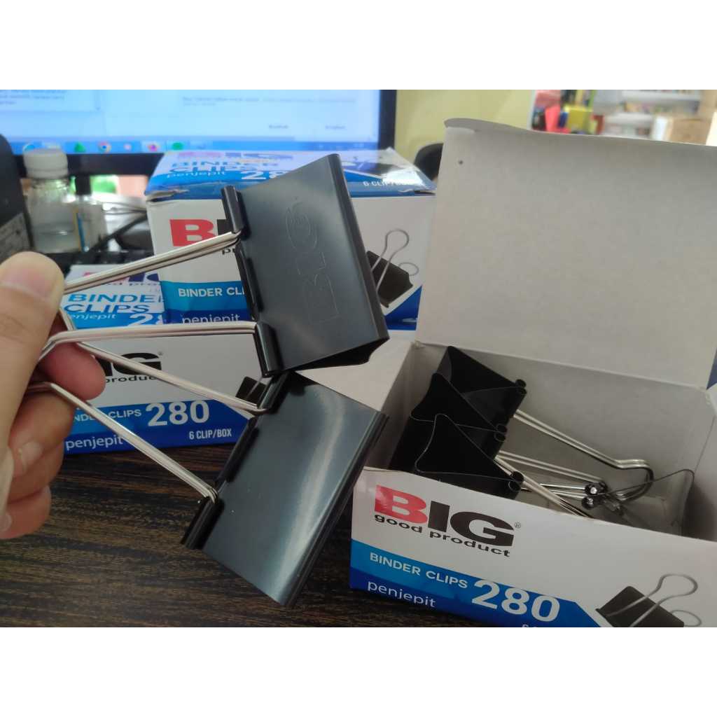 

BINDER CLIPS / PENJEPIT KERTAS / BINDER CLIP SERI BIG / CLIP KERTAS