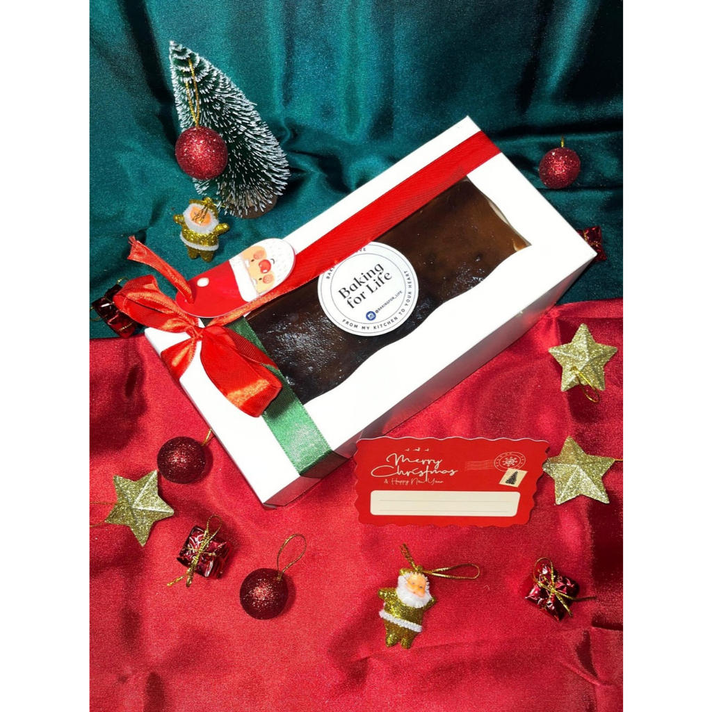 

Christmas Hampers / Hampers Natal Burnt Cheesecake 22x10cm