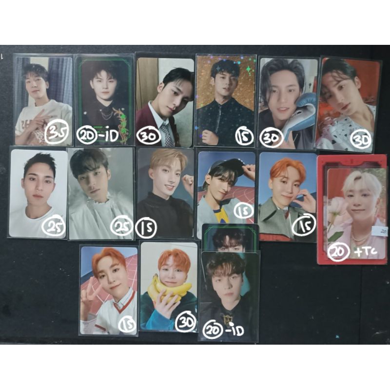 [CLEARANCE SALE PHOTOCARD SEVENTEEN] PC SEVENTEEN WONWOO MINGYU STF FOKYEOM SEUNGKWAN VERNON GAMEBOI