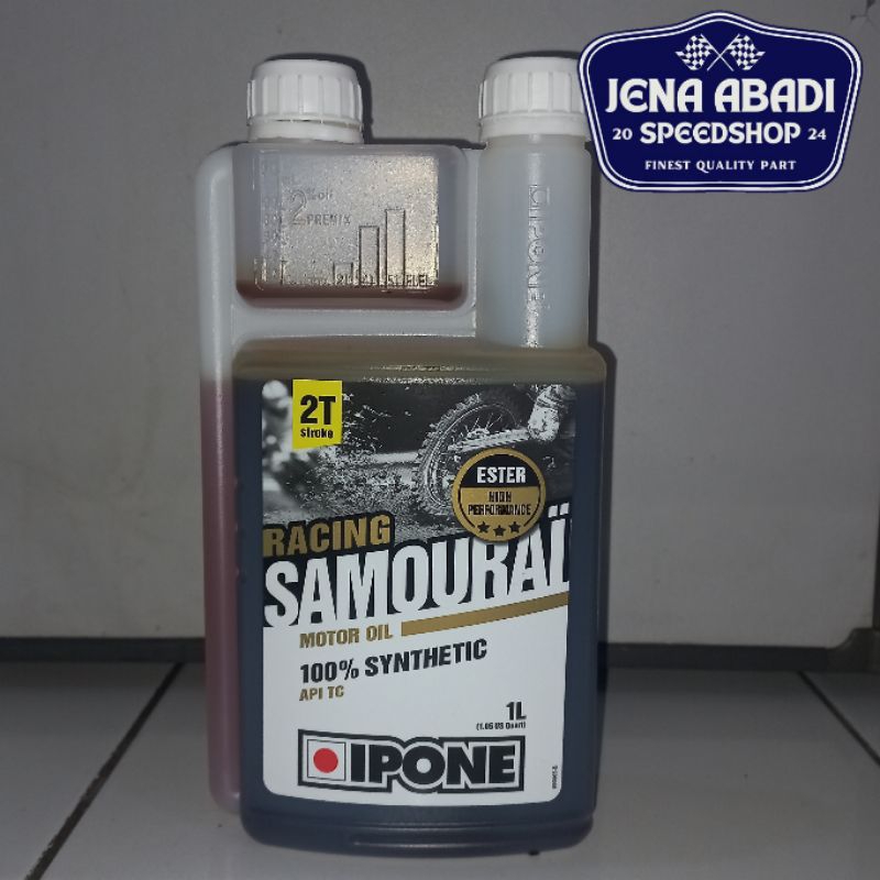 OLI IPONE SAMOURAI RACING 2TAK / OLI SAMPING IPONE 1LITER SAMOURAI SAMURAI OLSAM 2TAK ORIGINAL