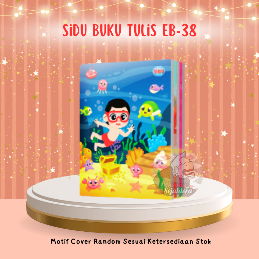 

[PAK] BUKU TULIS SIDU ISI 38 LEMBAR SINAR DUNIA (10 PCS)