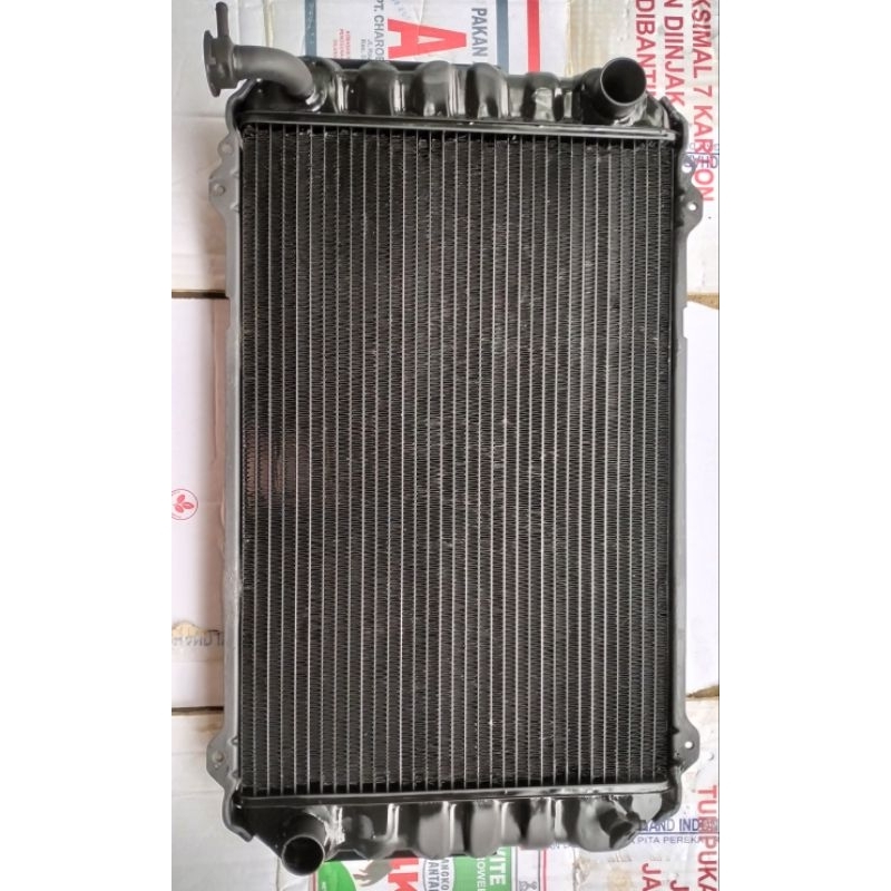 Radiator ori denso FUTURA/T120ss/carry 1.3/1.5 karbu/injeksi COPOTAN asli siap pakai (bahan tembaga 