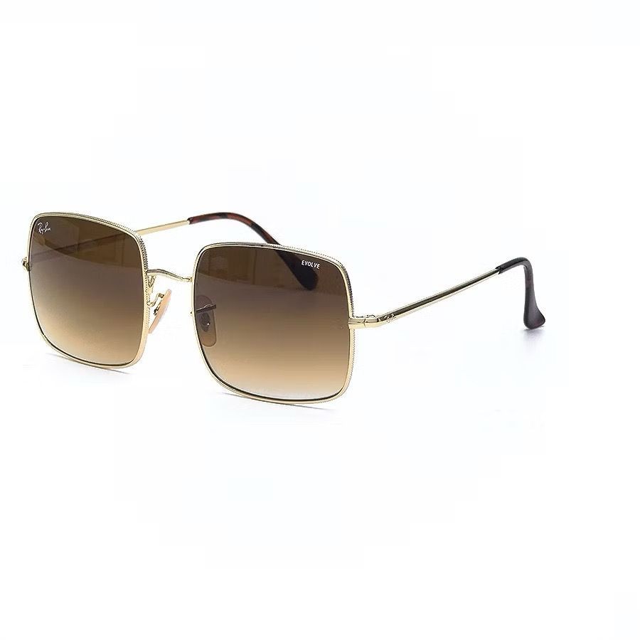 KACAMATA RAYBAN SQUARE 1971 CLASSIC - GOLD FRAME LENS GRADIENT ORIGINAL