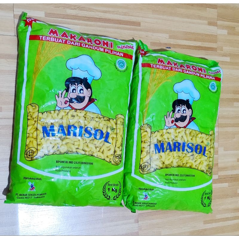 

MARISOL MAKARONI GANDUM PILIHAN 1KG (MENTAH)