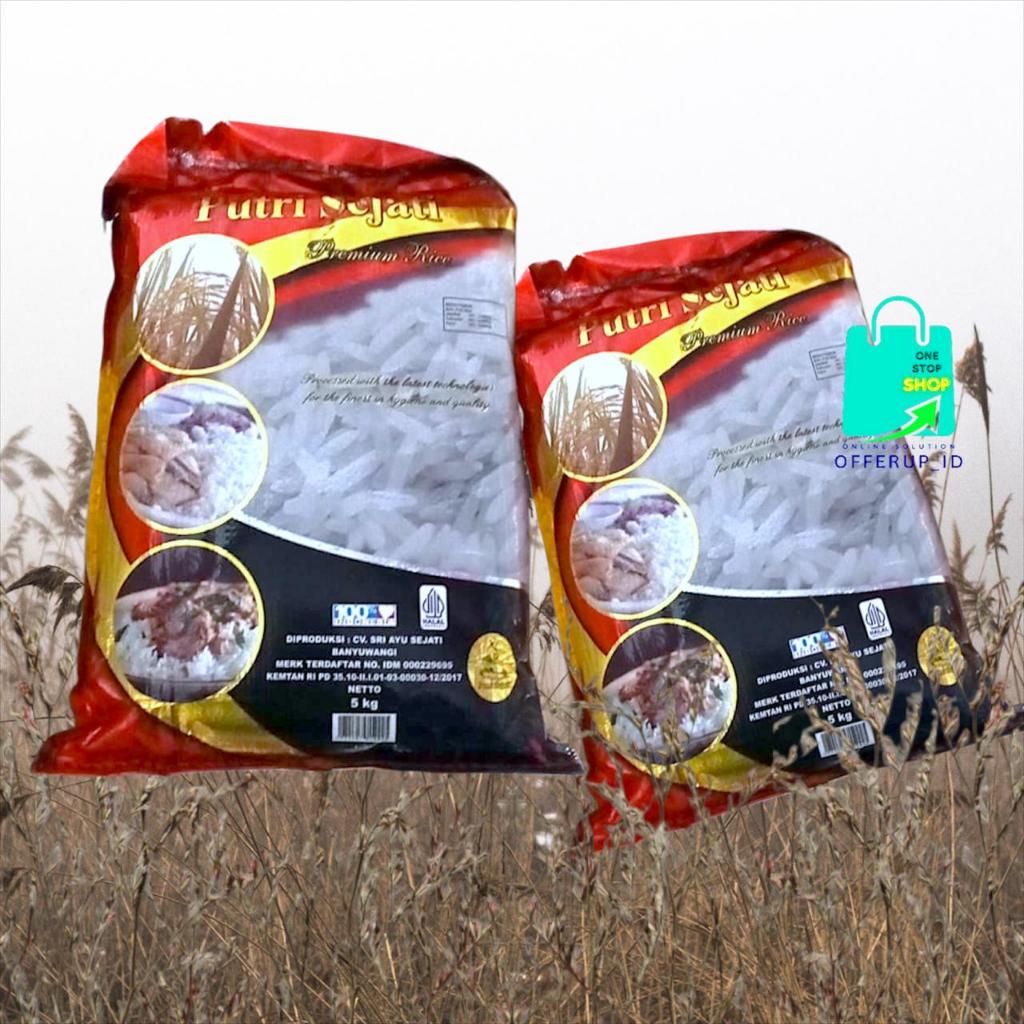 

BERAS PUTRI SEJATI PREMIUM PULEN DAN PUTIH BERSIH 5KG