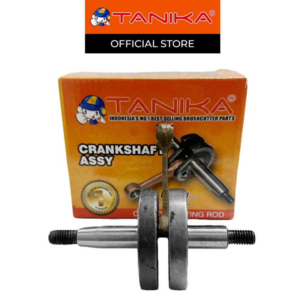 Tanika Original Crankshaft Brushcutter TNK 338 ER - 338 TURBO / Tanika Sparepart Crankshaft TNK 338 