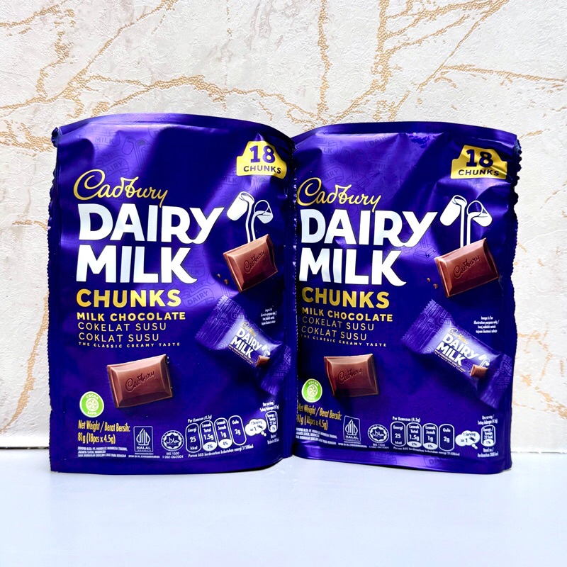 

Cadbury Dairy Milk Sharebag Mini Bites Pouch Chocolate Cokelat