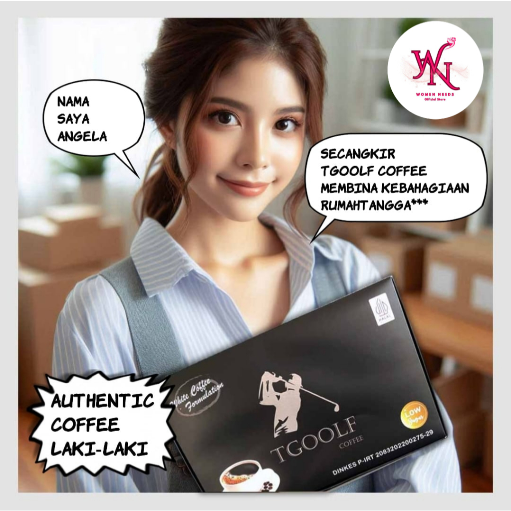 

(NEW) TGOOLF COFFEE Box Besar isi 12 Sachet @240gr / Kopi Kesehatan & Stamina Pria