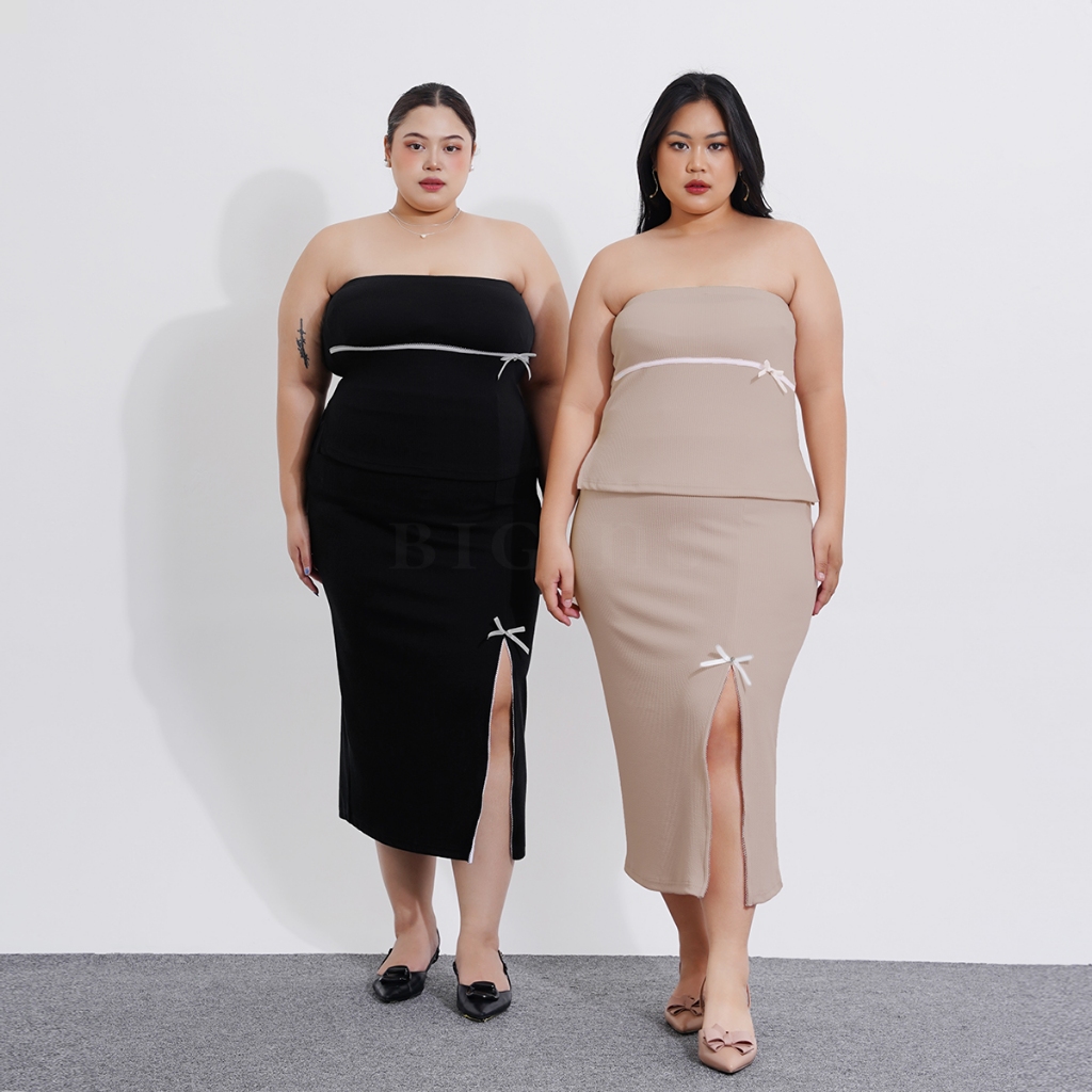 Penawaran Terbatas Bigins - Rumi Set/Setelan Wanita One Set Rok Panjang/One Set Skirt Bigsize -