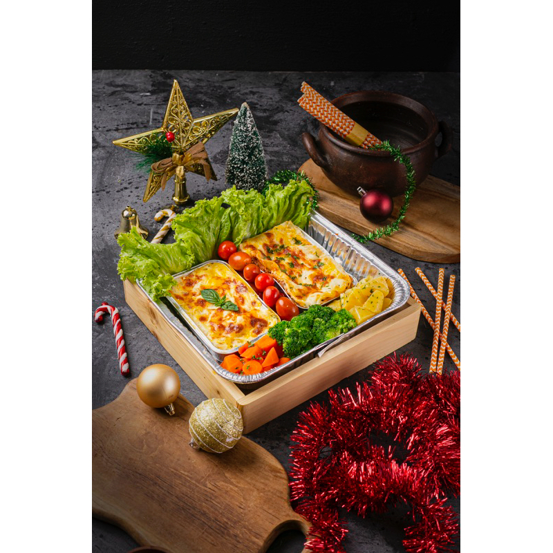 

Christmast Hampers Mix Lasagna dan Macaroni Schootle Oemah