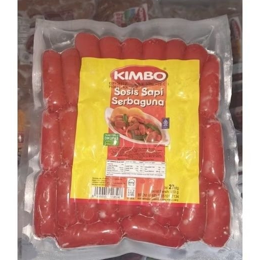 

Kimbo Sosis Merah Coctail / Kimbo Sosis Sapi / Kimbo Coctail 450gr