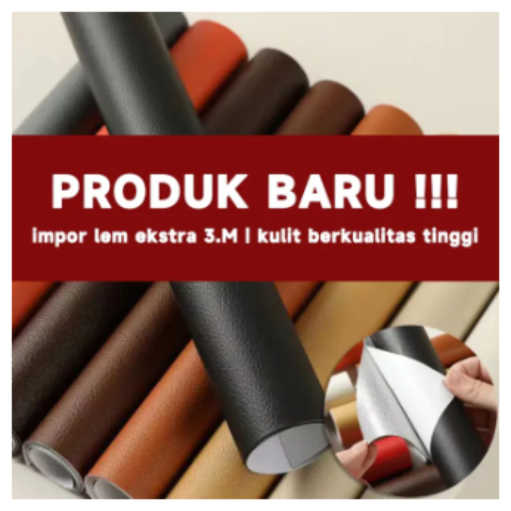 Kulit Sofa Langsung Tempel Tambalan Sopa Sobek Berperekat Stiker Untuk Kulit Sopa 1 Roll Ukuran 20 x
