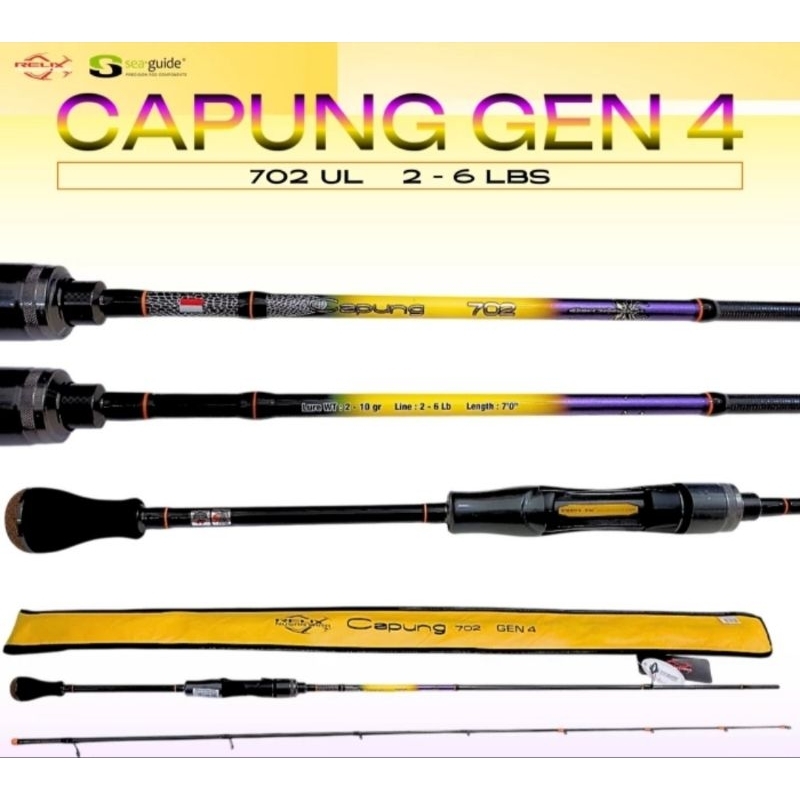 JORAN RELIX CAPUNG GEN 4 622 662 702 2-6 LB JORAN PANCING CASTING GABUS TOMAN