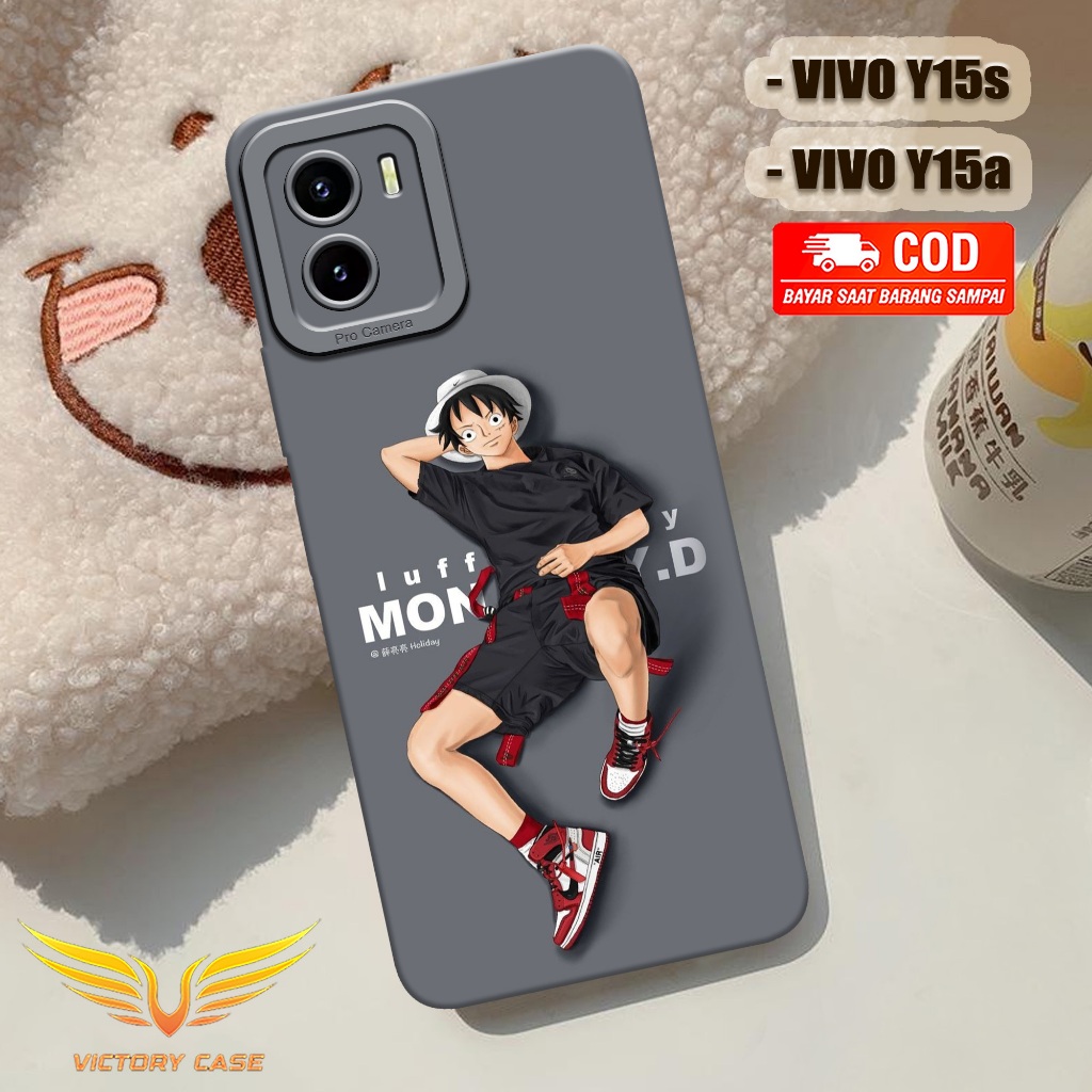 New Anime Case - Softcase Vivo Y15s / Y15a Terbaru - Case Hp Vivo Y15s / Y15a - Casing Vivo Y15s / Y