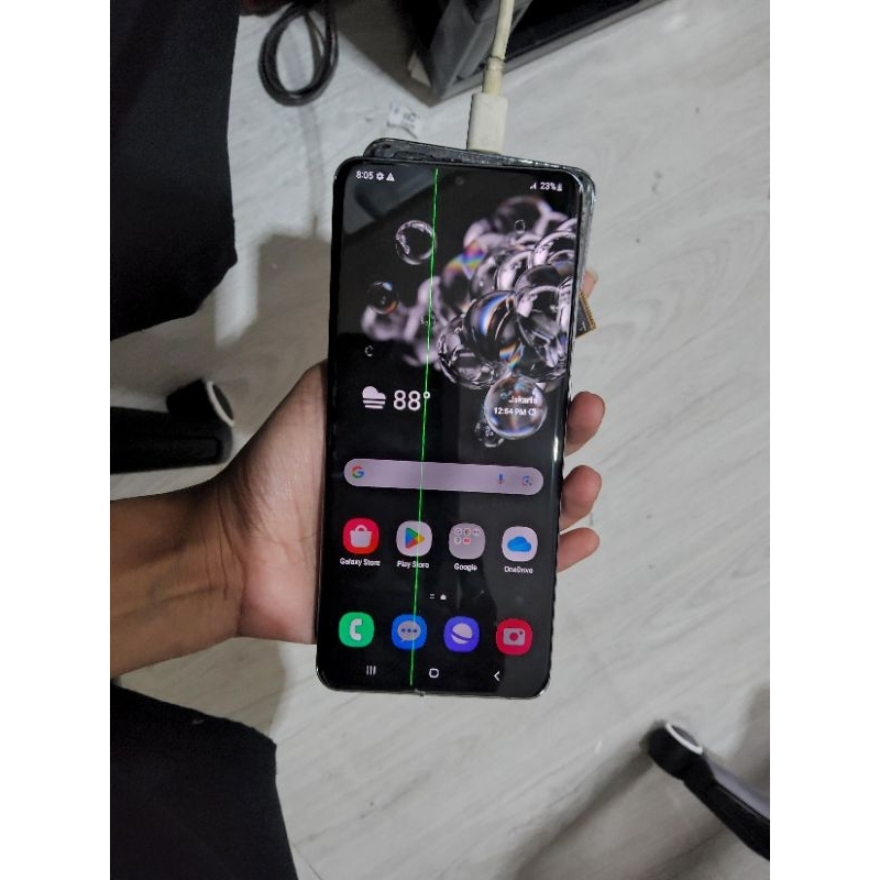 LCD SAMSUNG GALAXY S20 ULTRA ORIGINAL COPOTAN SAMSUNG PLUS FRAME