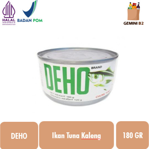 

Deho Tuna in Oil / Tuna Kaleng 180gr