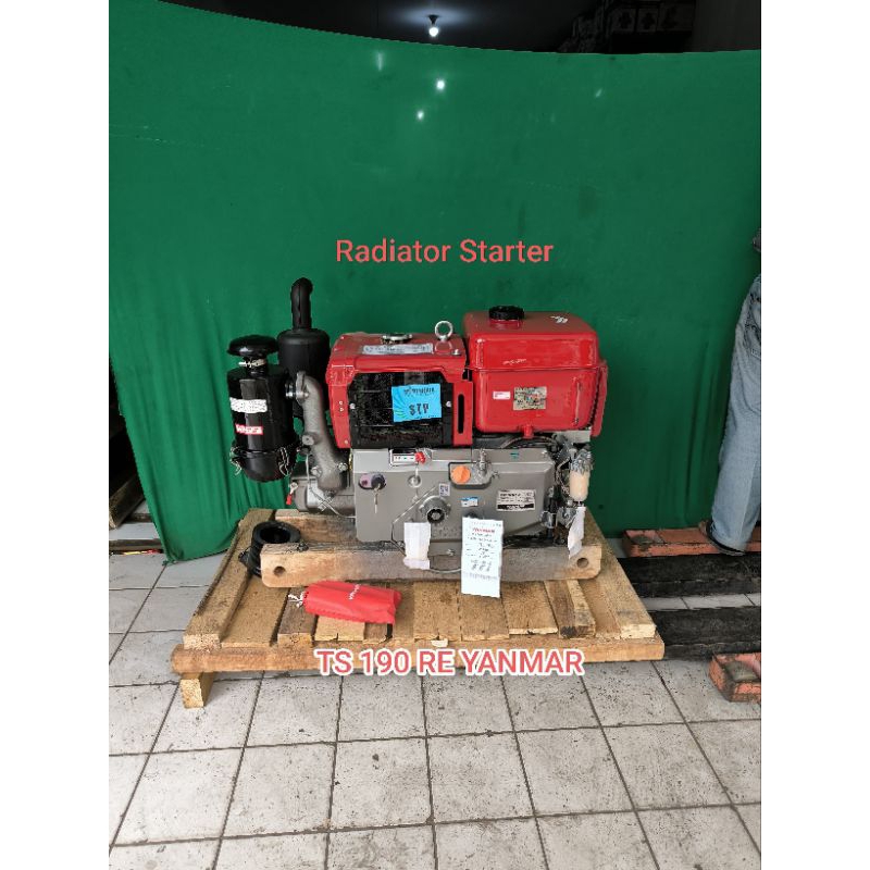MESIN DIESEL TS 190 RE RADIATOR STATER YANMAR