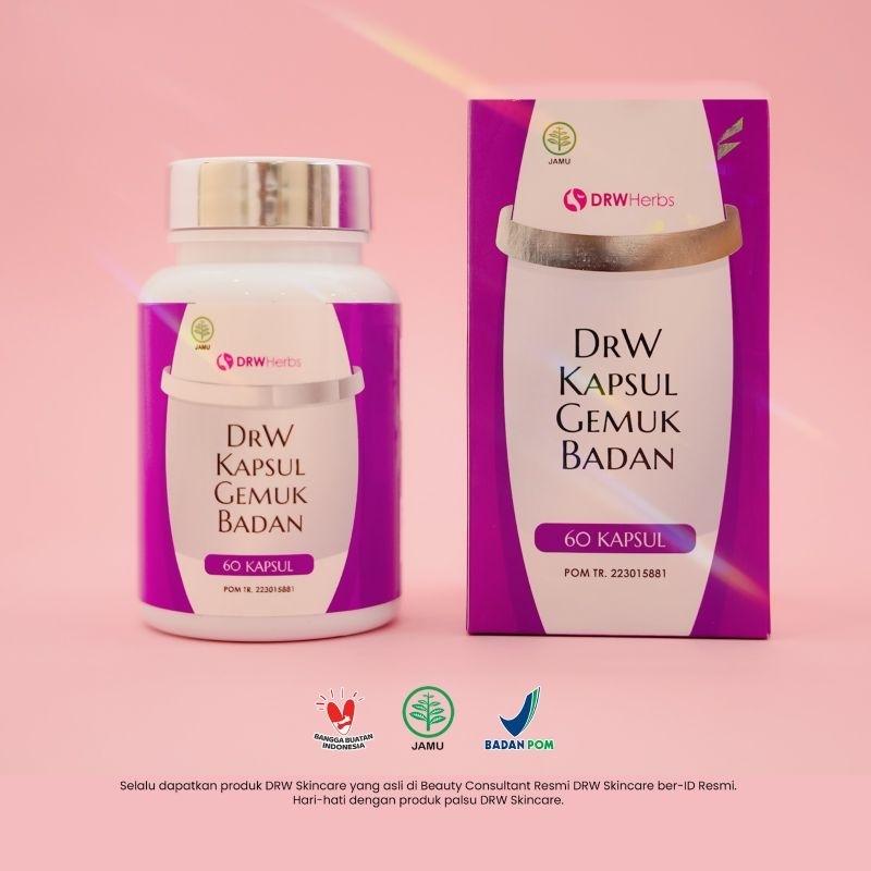 DRW Herbs Drw Kapsul Gemuk Badan 60