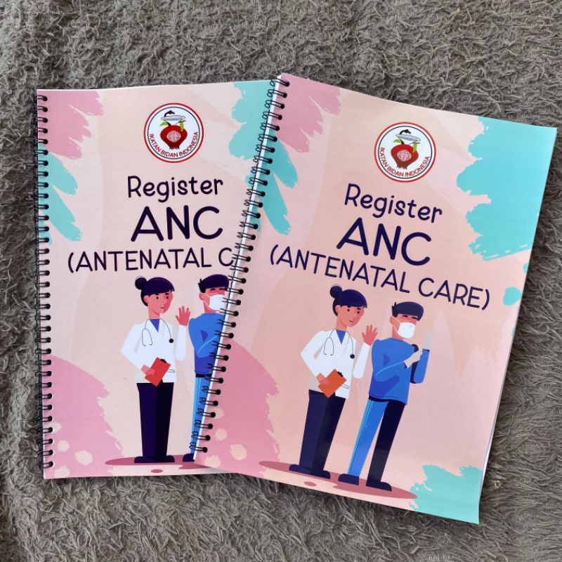 

Buku Register Bidan ANC Ukuran A4 Spiral