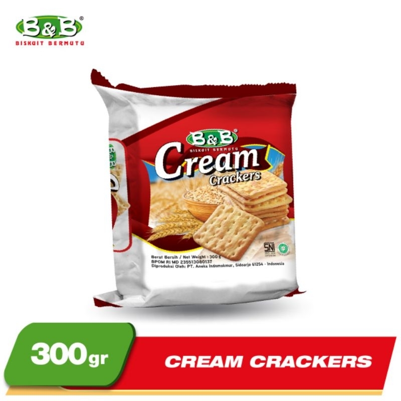 

BnB Biskuit Cream Crackers 300gr
