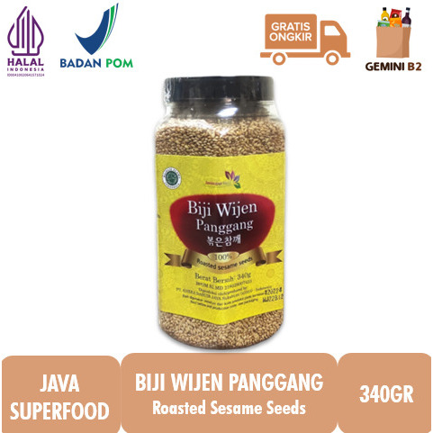 

Roasted Sesame Seeds 340GR 100% Biji Wijen Panggang