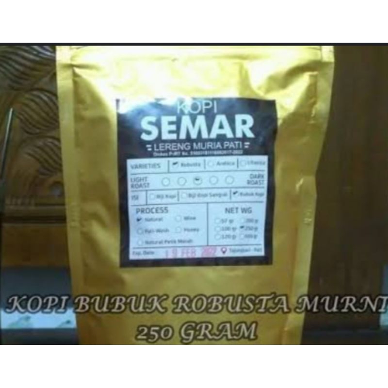 

KOPI ROBUSTA ASLI KHAS PEGUNUNGAN MURIA