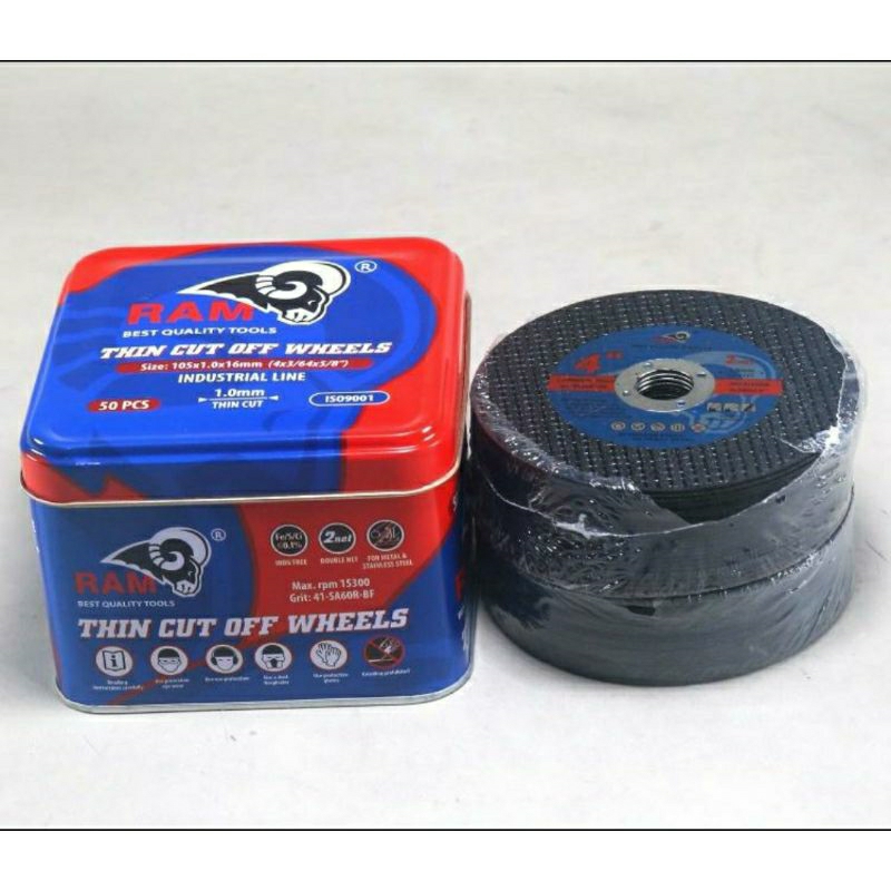 Batu potong besi 4"x1mm RAM