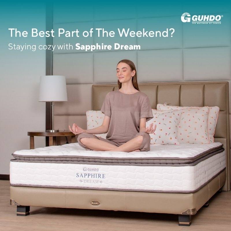 1SET GUHDO SAPHIRE DREAM PILLOWTOP (DIVAN+HB GUHDO)