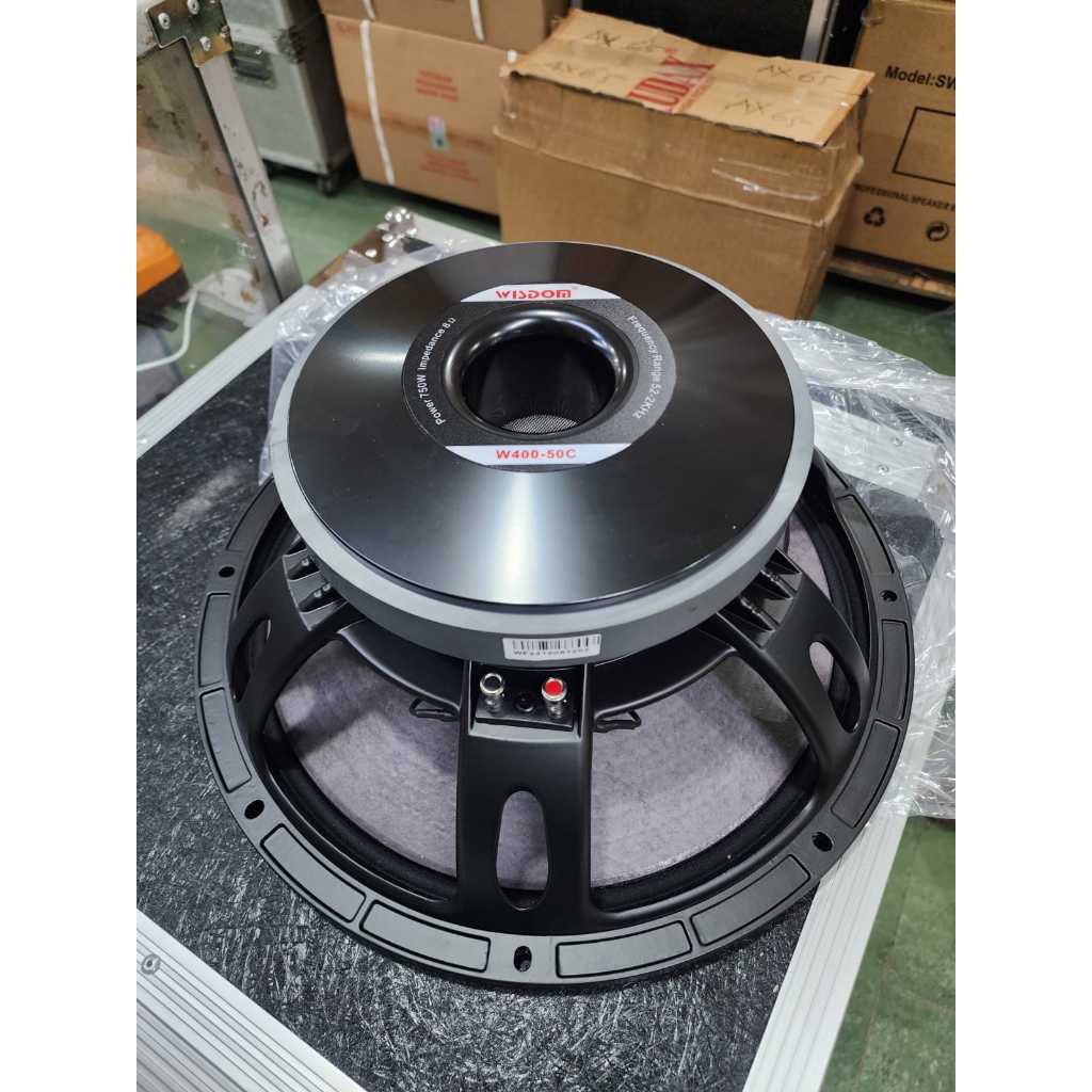 (PETI KAYU) Speaker Wisdom 15 Inch W400-50C / W 400 50 C / W400-50C ORIGINAL