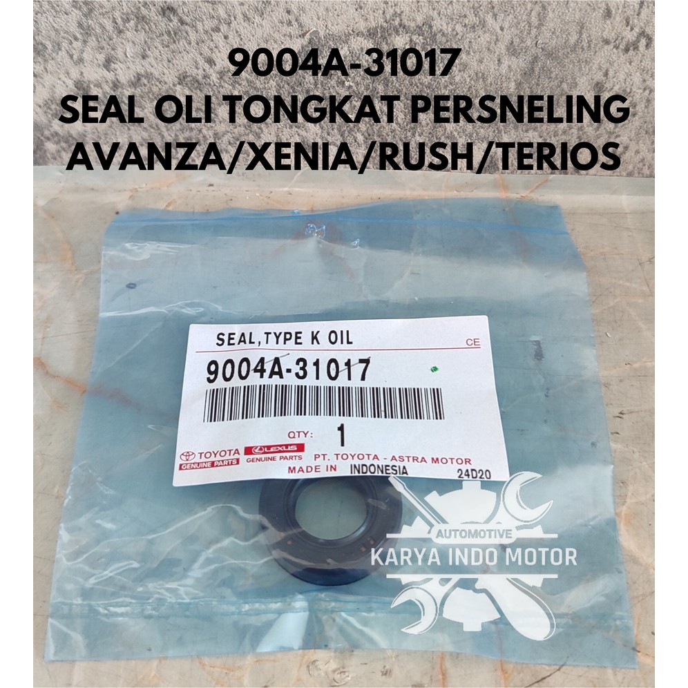 Oli Seal Oil Tongkat Persneling Avanza Xenia Rush Terios 9004A-31017 ORIGINAL