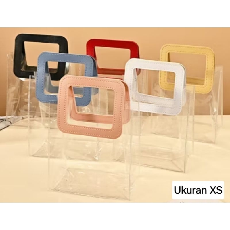 

Tas Mika PVC Transparant Goodie Bag Hampers Souvenir (XS)