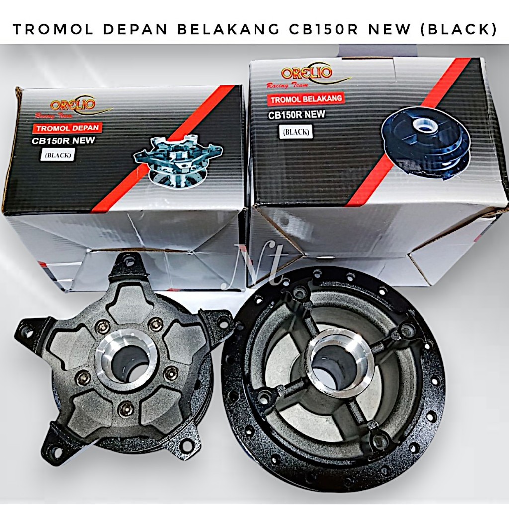 Tromol Depan , Belakang Hitam CB150R New