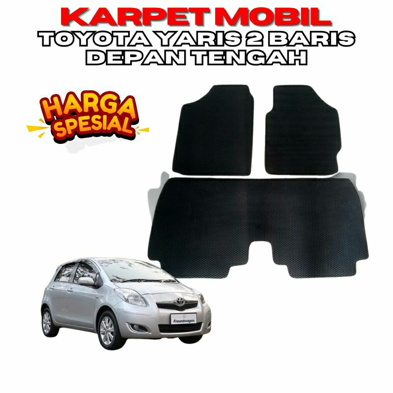 karpet mobil TOYOTA YARIS // matras lantai mobil Toyota yaris