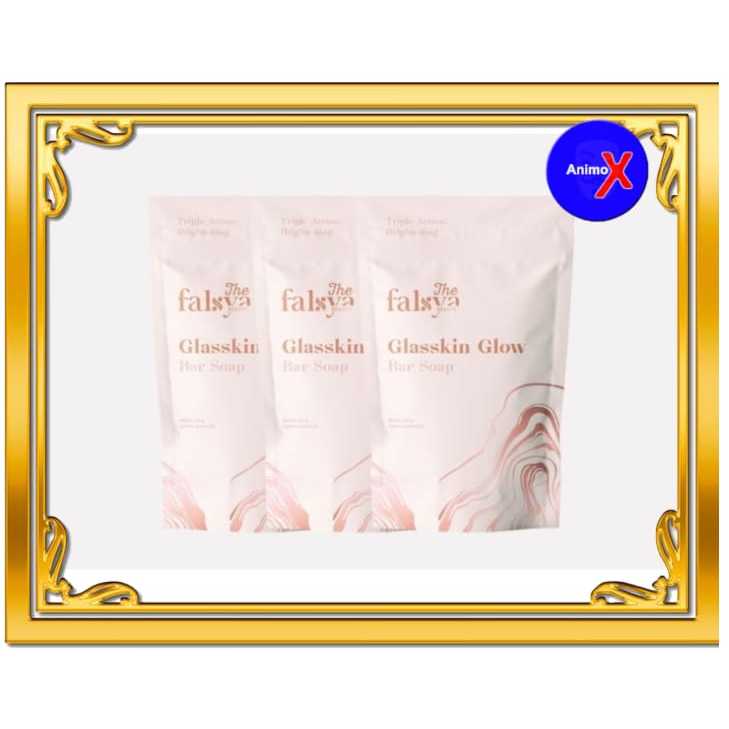 SABUN GLASSKIN GLOW BY THE FALSYA BEAUTY / GLOW BAR SOAP
