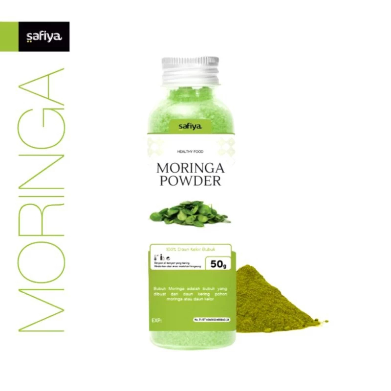 

Safiya Kelor Bubuk 50 gram Moringa Powder